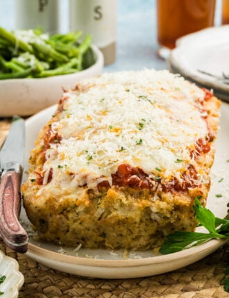 Parmesan Chicken Meatloaf